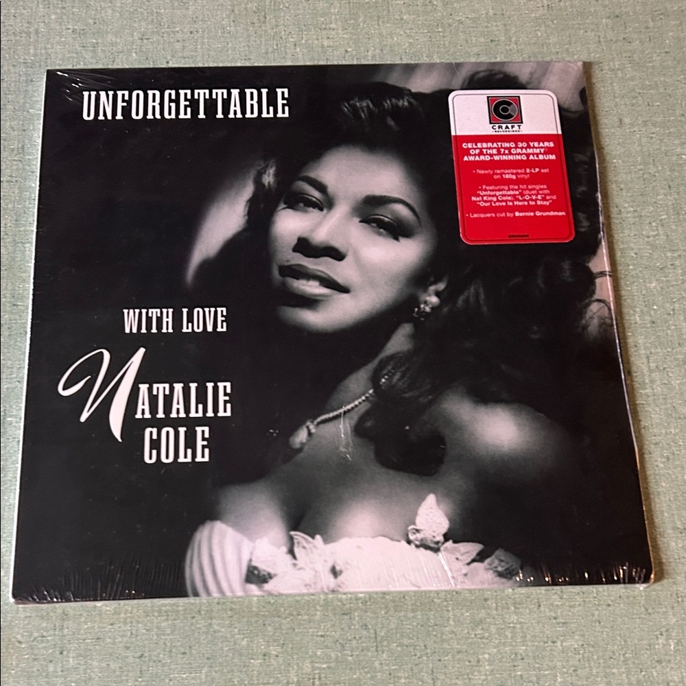 Unforgettable with‎ Love Vinyl Record by Natalie Cole